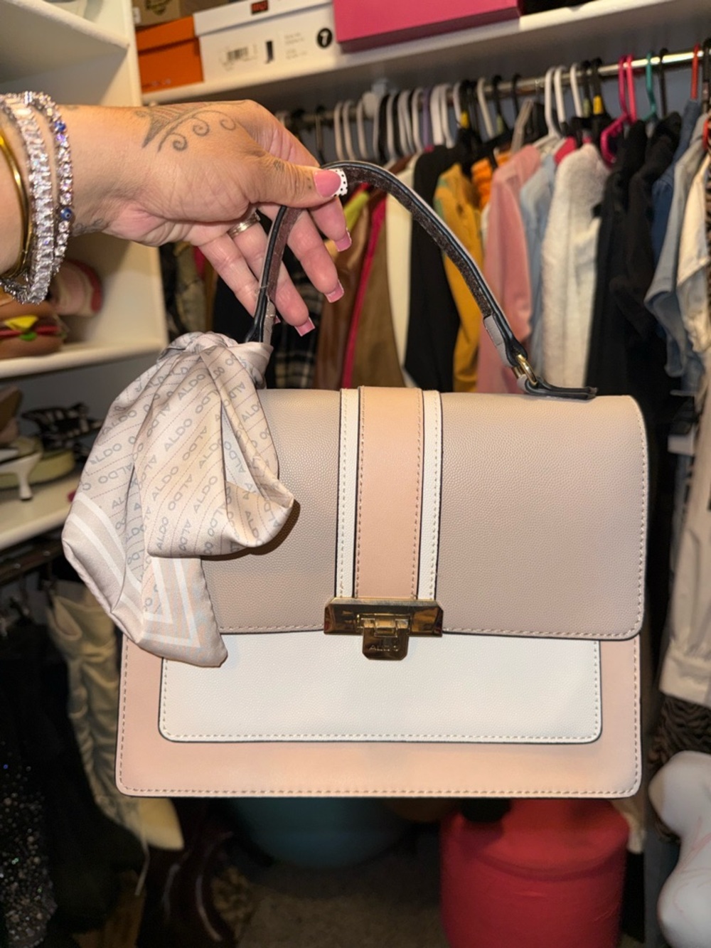 Aldo Blush Pink hand bag